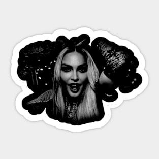 Graphic Madonna Gift Funny Music Sticker